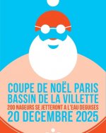 swimming in the Seine (Paris) 20th December 2025