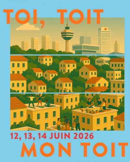 Toi toit mon toit : festival sur les toits en Seine-Saint-Denis