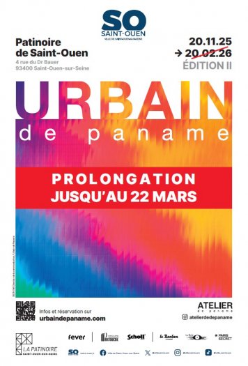 Urbain de Paname, street art � Saint-Ouen