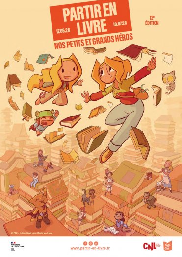 Partir en livre, grande fête du livre pour la jeunesse