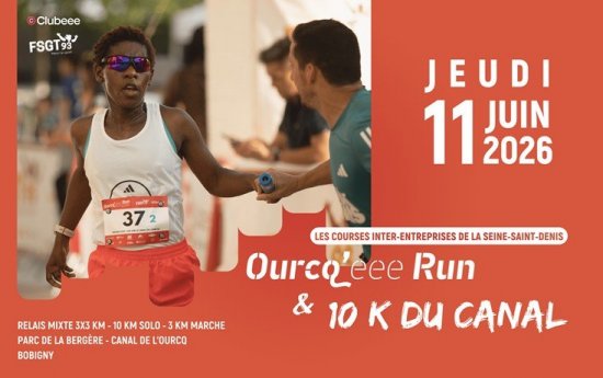 Ourcq'eee run 2026 et 10 km du canal de l'Ourcq