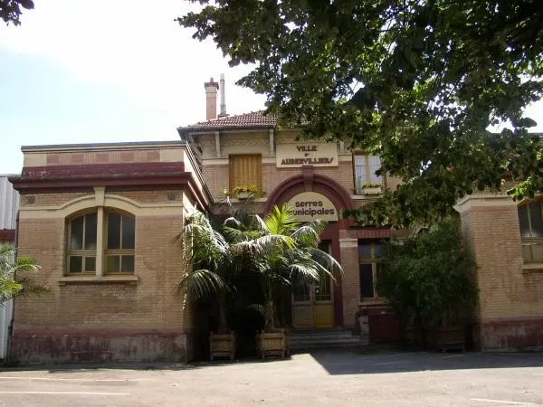 Aubervilliers ; bains douches - Photo Marie-Fran�oise Laborde � D�partement de la Seine-Saint-Denis 