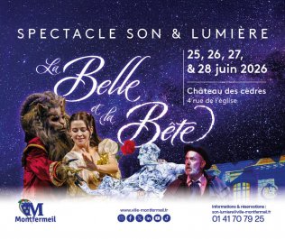 La Belle et la B�te - Spectacle son et lumi�res