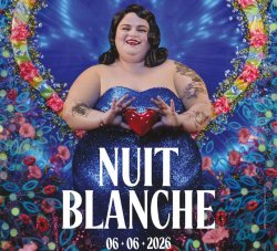 Nuit Blanche Actu - Barbara Butch par Pierre et Gilles (cr�ation, cr�dit photo) - affiche Nuit Blanche 2026