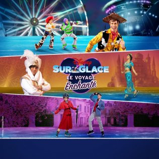 Disney sur glace � Paris : Voyage enchant�