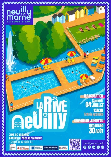La Rive de Neuilly, baignade dans la Marne