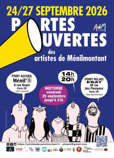 Portes ouvertes des ateliers d'artistes de M�nilmontant