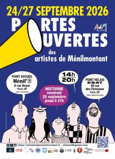 Portes ouvertes des ateliers d'artistes de M�nilmontant