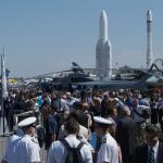 Salon de l'a�ronautique et espace du Bourget en juin 2026