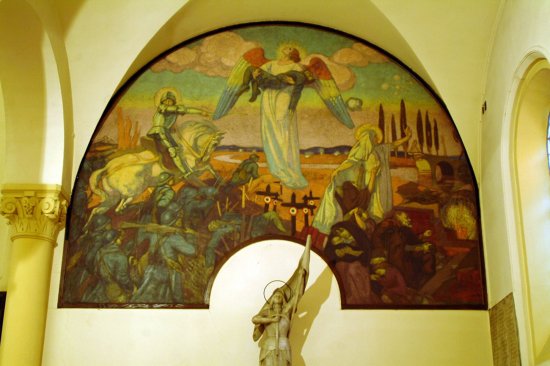 Fresque de l'glise St Germain (Gagny)