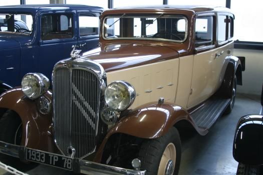 conservatoire citroen, voiture ancienne seule