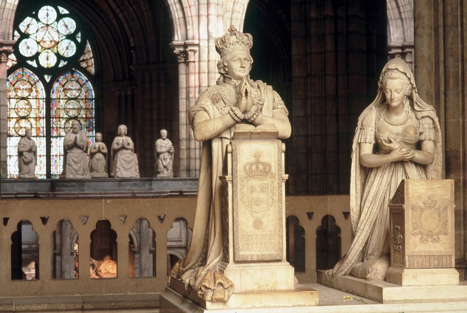 Basilique Cathdrale Saint-Denis / Louis XVI et Marie-Antoinette