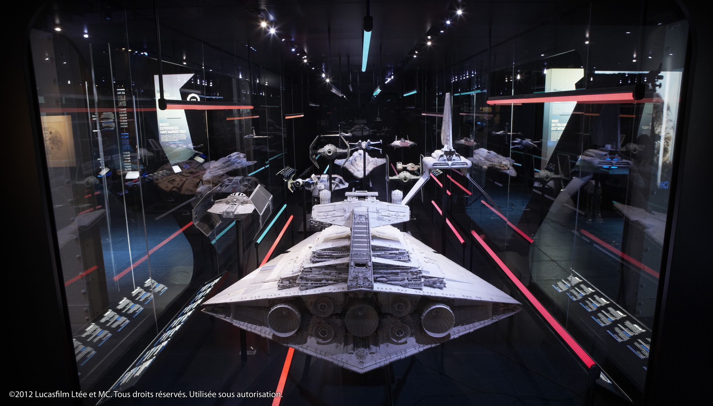 Privatisation exposition Star Wars Identities à la Cité du cinéma
