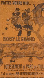 Affiche publicitaire pour un lotissement (Noisy-le-Grand)