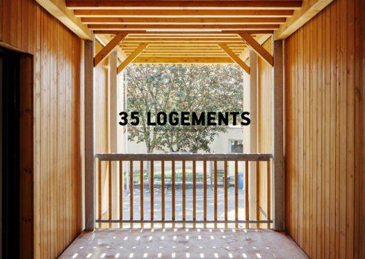 35 logements  Montreuil de LA architecture