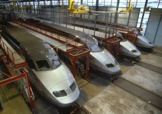 TGV maintenance yard