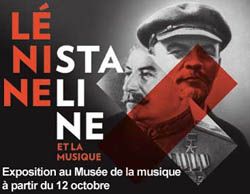 Exposition Lénine, Staline et la musique à la Villette