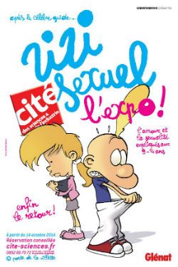 Exposition Zizi sexuel à la Cité des sciences et de l'industrie