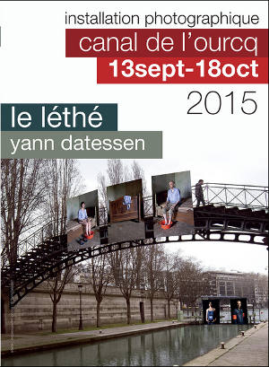 Le Léthé, exposition de photographies au canal de l'Ourcq 