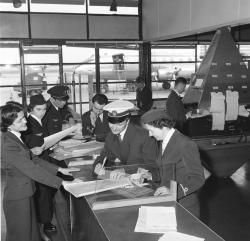 Personnel navigant de l'aroport du Bourget