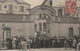 Entre de la manufacture des tabacs. Archives municipales de Pantin