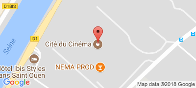 Cité du Cinéma, 20 rue Ampère, 93200 SAINT-DENIS