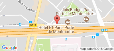 Ibis Budget Paris Porte de Montmartre, 45 rue du Docteur Babinski, 75018 PARIS