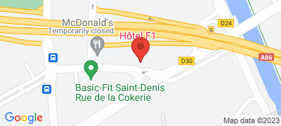 SCHE Htel F1 Saint-Denis Stade, 1 rue de la Cockerie Avenue Francis de Pressenc, 93210 SAINT-DENIS