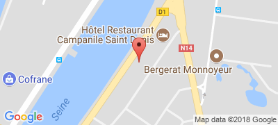 Campanile Pleyel - Saint-Denis, 2 quai de Saint-Ouen, 93200 SAINT-DENIS