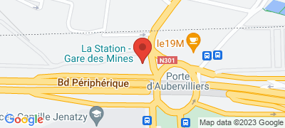 La Station - Gare des Mines, 29 avenue de la Porte d'Aubervilliers, 75018 PARIS