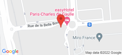 EasyHôtel Paris Charles de Gaulle Villepinte, 10 rue de la Belle Borne, 93410 TREMBLAY-EN-FRANCE