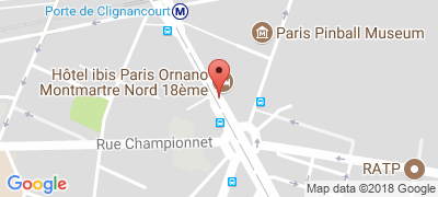 Ibis Ornano Montmartre Nord, 70 bis boulevard Ornano, 75018 PARIS