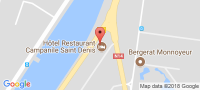 Campanile Paris Nord Saint-Denis Quai de Saint-Ouen - Pleyel, 2 quai de Saint-Ouen 2 Boulevard de la Libération, 93200 SAINT-DENIS