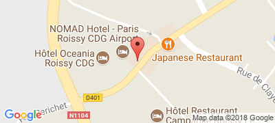 Nomad Paris Roissy CDG, 34-36 rue de Paris, 77990 LE MESNIL-AMELOT