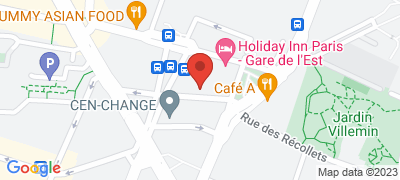 Hôtel Ibis Gare de l'Est, 6, Rue Saint Laurent, 75010 PARIS