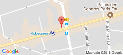 Hôtel Robespierre Paris - Montreuil, 190 rue de Paris, 93100 MONTREUIL