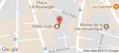 Hôtel Le Cardinal à Montmartre, 3 rue du Cardinal Mercier, 75009 PARIS
