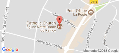 Notre-Dame du Raincy, 83 avenue de la Résistance, 93340 LE RAINCY