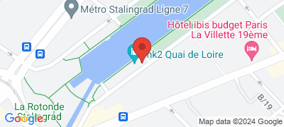 Paris Canal, 19 - 21 quai de la Loire, 75019 PARIS