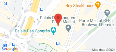 Palais des Congrs, 2 place de la Porte Maillot, 75017 PARIS