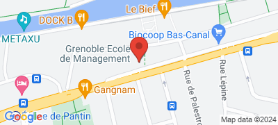 Campus de Grenoble Ecole de Management, 183 avenue Jean Lolive, 93500 PANTIN