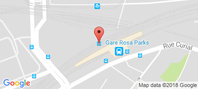 Gare Rosa Parks, rue Gaston Tessier, 75019 PARIS