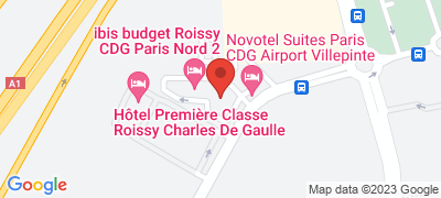 Htel Ibis Budget Roissy Paris Nord 2, 335 rue de la Belle Etoile ZAC Paris Nord 2 BP 63185, 95974 ROISSY-EN-FRANCE