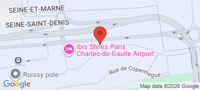 Radisson Blu CDG Airport Terminal Hotel, Paris, 3 rue De La Haye, 93290 ROISSY-EN-FRANCE
