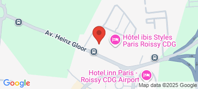 Hampton by Hilton Paris Charles de Gaulle Airport, 2 avenue Heinz Gloor, 95700 ROISSY-EN-FRANCE