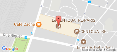 Le CENTQUATRE-PARIS, 5 rue Curial, 75019 PARIS