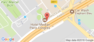 Hôtel Median Paris Congrès Porte de Clichy, 6-8 boulevard de Douaumont, 75017 PARIS