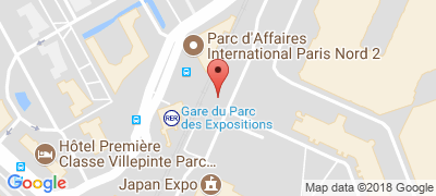 Paris-Nord Villepinte Parc d'expositions et Centre de conventions, ZAC Paris Nord 2 BP 68004, 95970 VILLEPINTE