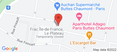Le Plateau - FRAC d'Île-de-France, 22 rue des Alouettes, 75019 PARIS