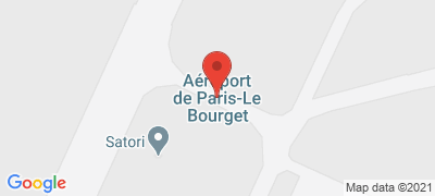 A�roport de Paris - Le Bourget, 1 rue D�sir� Lucca A�roport du Bourget, 93350 BOURGET